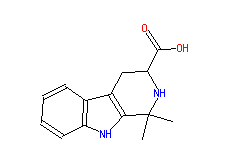 1,1-dimethyl-2,3,4,9-tetrahydro-1H-beta-carboline-3-carboxylic acid cas  73198-03-5
